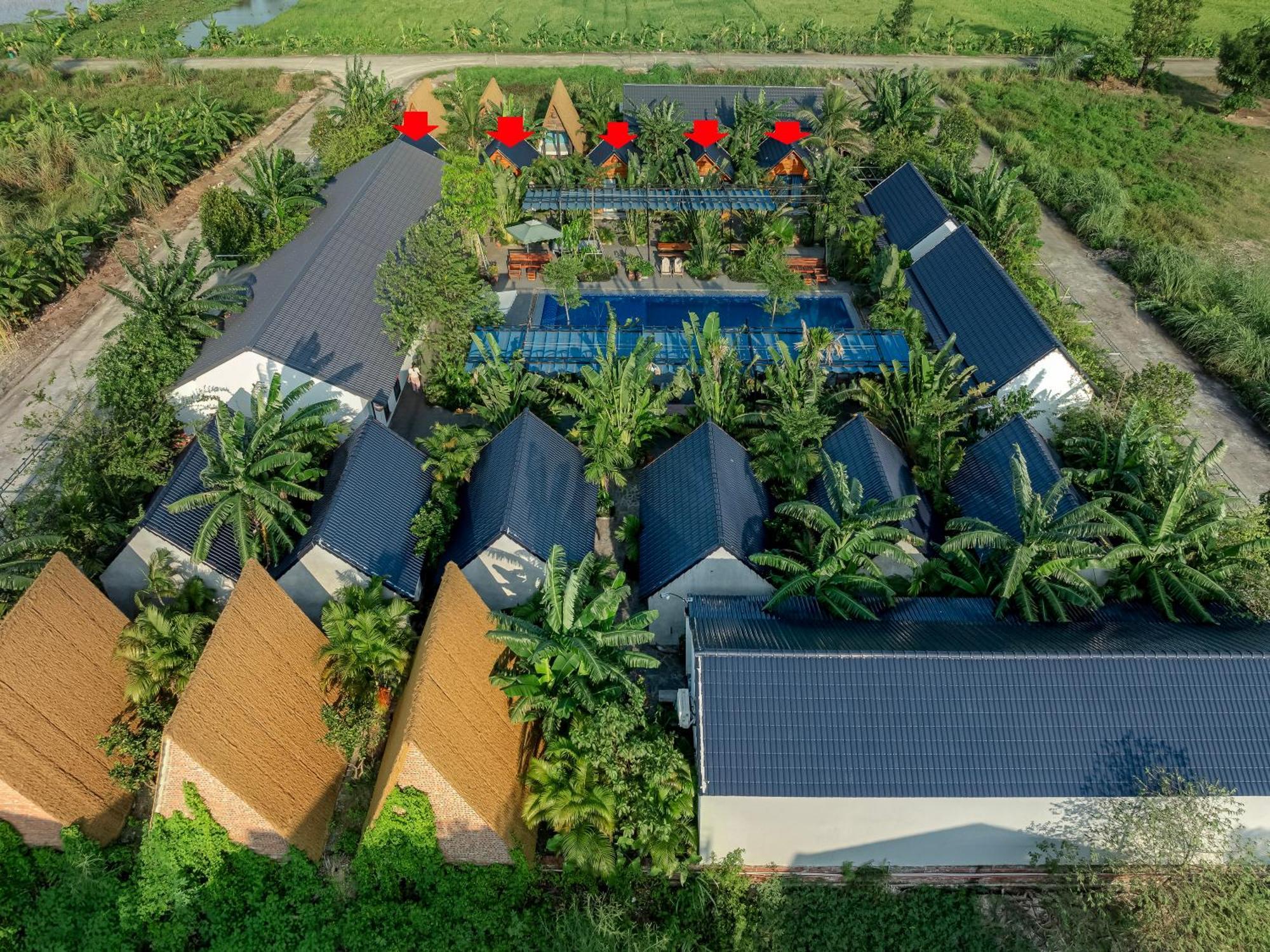 Tam Coc Forest Banana Retreat & Spa Ніньбінь Екстер'єр фото
